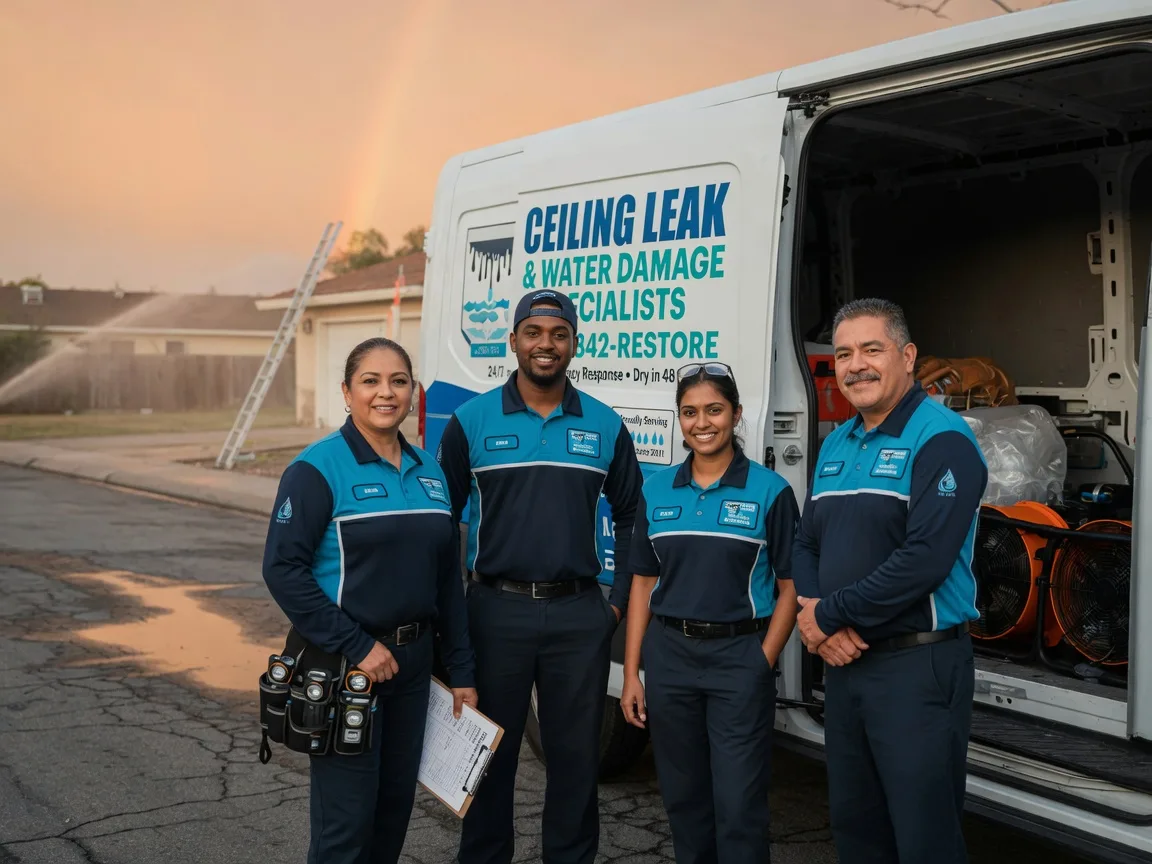 Ceiling Leak Cleanup company in Zirconia, NC